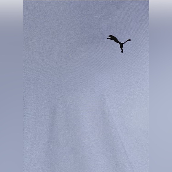 Puma Maternity Oversized Crew Neck Womens Blue T-Shirt Krinkle Back Side… - Picture 5 of 12